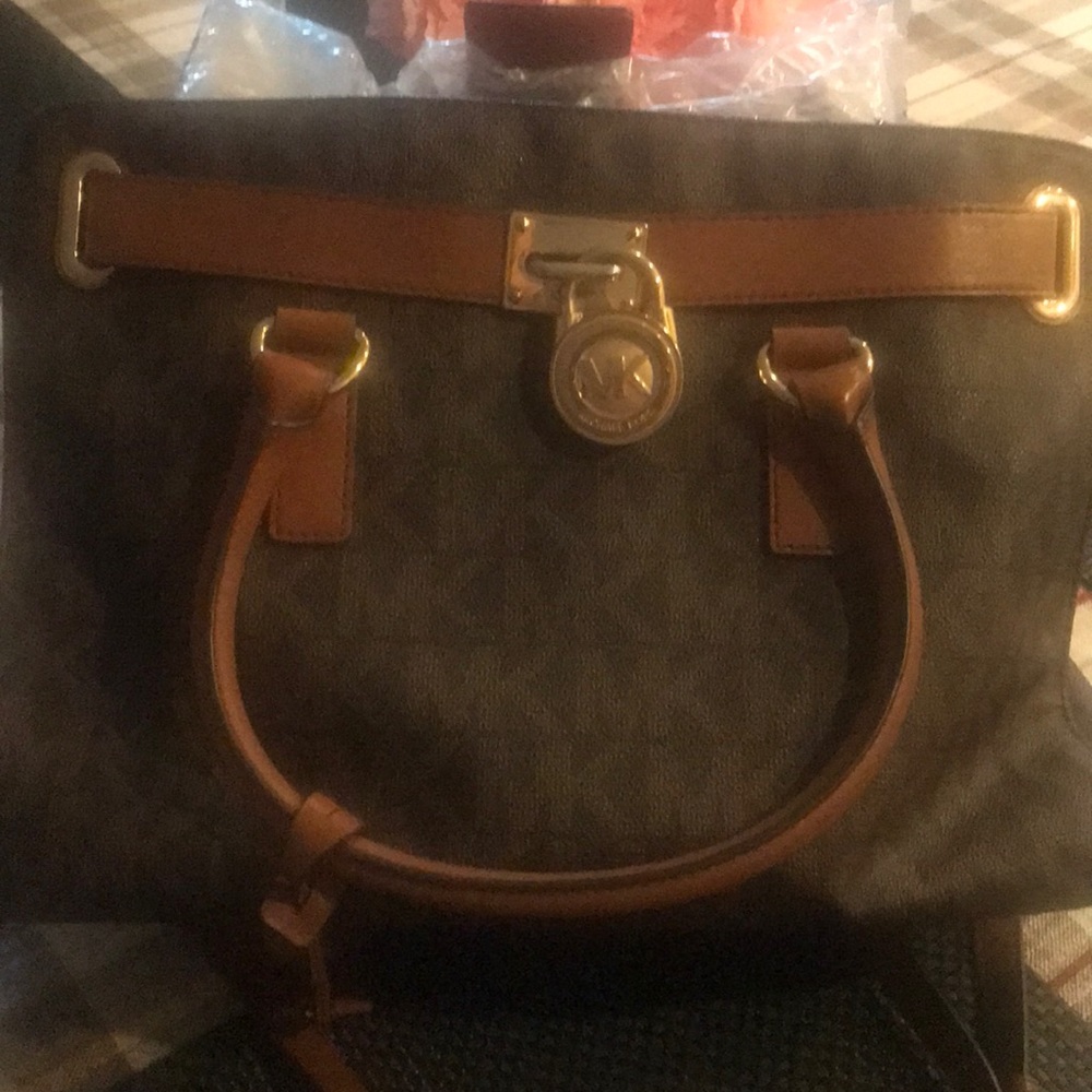 Michael Kors large purse authentic